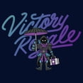 thumbnail image 2 of Men's Fortnite Raven Victory Royale Pull Over Hoodie Navy Blue Small, 2 of 4