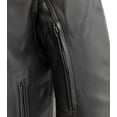 thumbnail image 4 of First Mfg Co - Top Performer - Men's Motorcycle Biker Riding Moduro Brown Leather Jacket - Medium - Zip Out Thermal Liner Action Back Side Tabs, 4 of 5