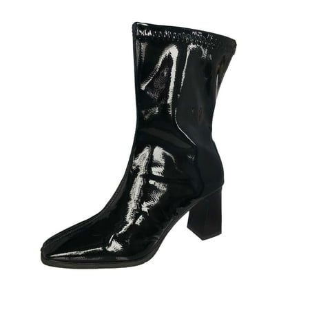 

Boots for Women Women S Winter Boots Chunky Heel High Heel Slouchy Pointed Toe Booties