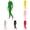 A-Green547, variant on Solid Turtleneck Full Body Bodysuit For Men Stretch Fit Stage Performance Jumpsuit
