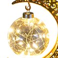 thumbnail image 2 of Lámpara de escritorio de Ramadán Iluminación de vacaciones Luz de mesa de luna hueca Regalos Suministros para fiestas, 2 of 9