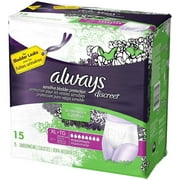 Always Discreet Incontinence Underwear Maximum Absorbency Extra Large 