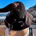 thumbnail image 3 of Sombrero de visera de playa para mujer - Sombrero de protección solar superior vacío Gorra de ala ancha Sombrero de verano, 3 of 7