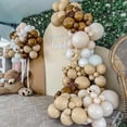 thumbnail image 4 of Globos PartyWoo, color café, 5 pulgadas, 50 unidades, para decoración, 4 of 7