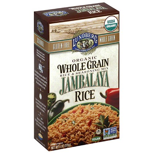 Lundberg Family Farms Organic Whole Grain Jambalaya Rice & Seasoning
