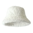 thumbnail image 5 of Wipya Winter Ear Flap Hat for Women Windproof Fleece Lined Bucket Cap for Hiking Skiing and Cold Weather Outdoor White, 5 of 6