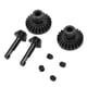 thumbnail image 5 of 1/16 RC Modelo Bull Gear Engranaje de camión de Control Remoto Inoxidable para camión Militar Modelo RCNegro, 5 of 10