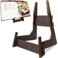 thumbnail image 2 of fheaev Wooden Book Stand Reading Hands Recipe Book Display Stand Foldable Gift Recipe Display Stand, 2 of 7