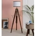 thumbnail image 3 of Thor Instruments Nautical Vintage Tripod Floor Lamp Wooden Design Lamp Without Shade Home Decor, 3 of 4