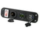 thumbnail image 2 of Panel de toma USB para coche y barco, voltímetro LED, adaptador para encendedor de cigarrillos, resistente al agua Verde, 2 of 9