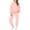Pink, variant on XIMIN Kid Girls 2 Piece Outfits Oversized Sweatsuit Set Track Suits Hoodie Sweatshirts and Wide Leg Airport Travel Sweatpants with Pockets Tracksuits