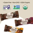 thumbnail image 5 of NuGo Organic Dark Chocolate Cherry and Pomegranate, 10g Vegan Protein, Gluten Free, 24 Count, 5 of 8