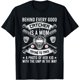 thumbnail image 1 of Behind Every Good Catcher is A Mom Baseball Lover Camiseta, 1 of 2