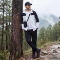 thumbnail image 7 of Dresfit Rain Jacket for Men with Hood Breathable Hooded Windbreaker Jacket 2026 Summer Zip Up Long Sleeve Hiking Outwear Packable Big and Tall Raincoats 4XL, 7 of 7
