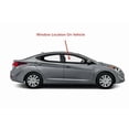 thumbnail image 2 of Passenger Right Side Front Door Window Door Glass Compatible with Hyundai Elantra 4 Door Sedan 2011-2016 Models, 2 of 5