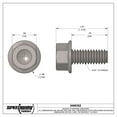 thumbnail image 5 of Tru-Lite Titanium Flange Bolt, 5/16-18 Thread, 3/4 Inch Long, 5 of 8