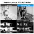 thumbnail image 5 of ZOSI H.265+ 1080P 8CH CCTV Security Camera System 5 MP Lite DVR Outdoor Home with 2TB Hard Drive, 8pcs 1080P 1920TVL Home Surveillance Cameras,120ft Night Vision, Remote Access, Motion Alert, 5 of 8