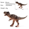thumbnail image 1 of Juguetes de modelos de dinosaurios pequeños para niños, 13 estilos, 15cm, tiranosaurio jurásico, Indominus Rex, Triceratops, Brontosaurus, regalos para niños Fivean unisex, 1 of 2