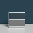 thumbnail image 4 of Luxor Expanse Modular Wall Room Divider System - Silver Frame - 53" x 48" Wide Panel Add-On Wall, 4 of 6