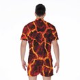 thumbnail image 2 of Red Lava Short Sleeve Men'S Rompers Casual Summer Jumpsuits Outfit, 2 of 4