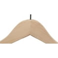 thumbnail image 3 of NAHANCO Wooden Suit Hanger with Bar, 17" - Ashwood with Gunmetal Hook, 25/CTN, 3 of 6