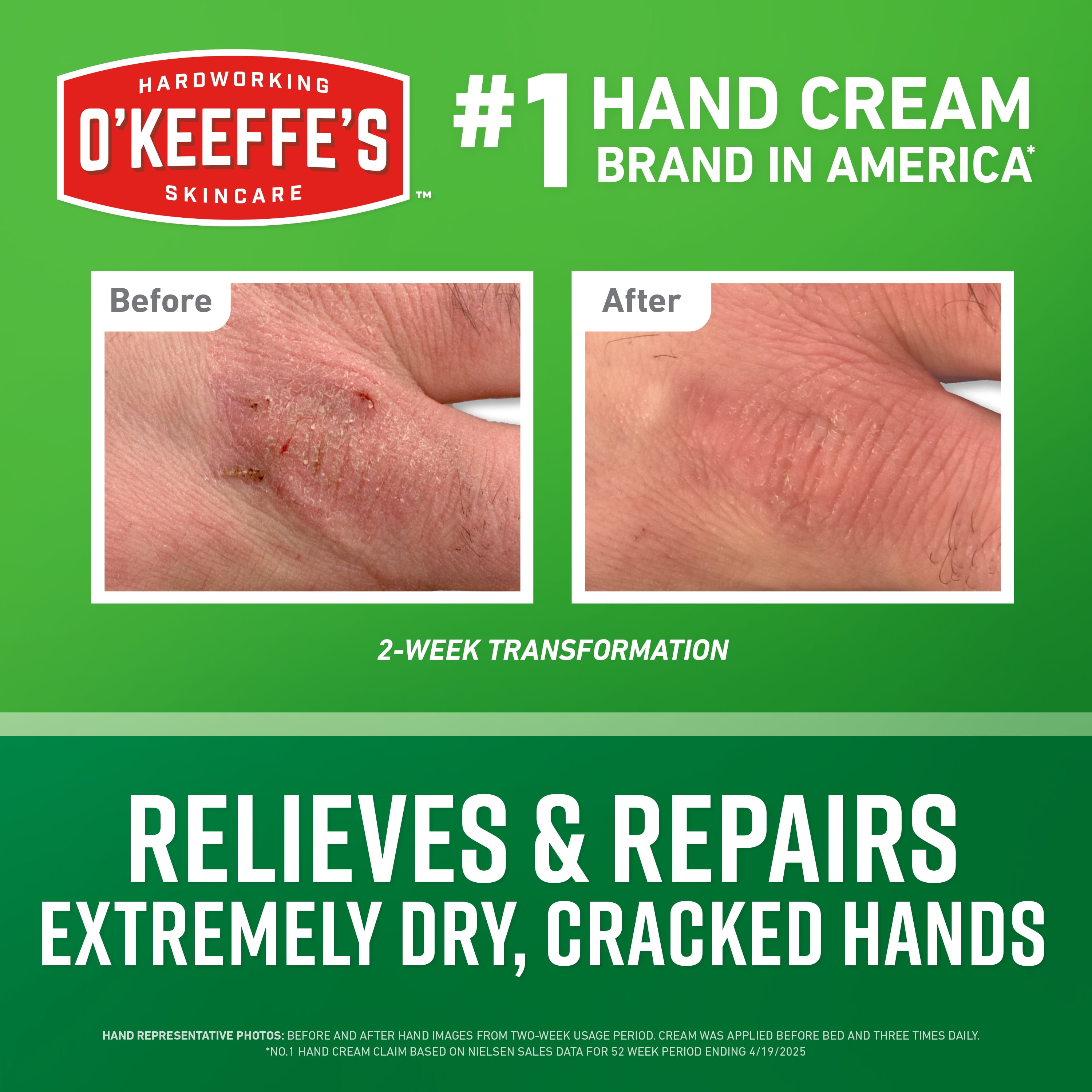 O'Keeffe's Working Hands Pumpable Hand Cream, 10 oz Jar