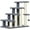 Gray, variant on 4-Level Cat Steps with Scratching Posts for High Bed, Sofa, Gray - Pet Stairs with Sisal Posts, Soft Flannel Platforms, Joint Protection, Compact Design
