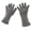 Dark Gray, variant on Ljudmp Womens Mens Knitted Extended Gloves Fleece Lined Mitten Gloves Elastic Cuff Winter Thermal Warm Mittens for Cold Weather Black