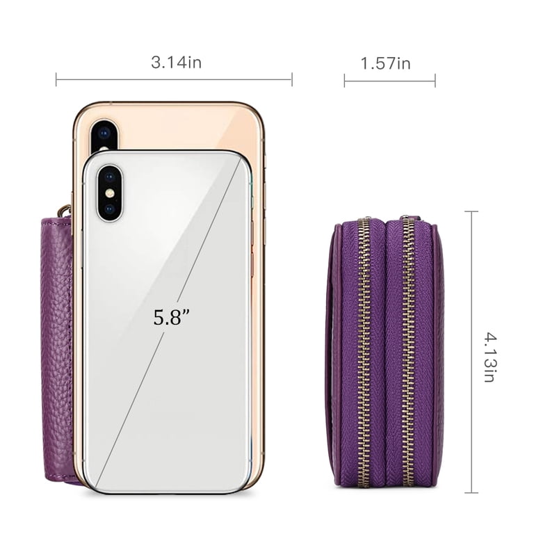 Sendefn Small Genuine Leather Wallet, RFID Blocking photo 4
