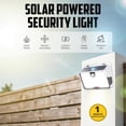 thumbnail image 2 of Bell + Howell Wall Light PRO - Solar Motion Lights Outdoor with Built-in Decoy Camera, 500 Lumens Waterproof Solar Wall Security Lights, Wall Mount, Floodlight, White, 2 of 8