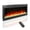 Antique Black 421, variant on 60 Inch Electric Fireplace Entertainment Center with Door Sensor - Dark Oak for TV Stand Up to 70 Inch, Large Storage Cabinet for Living Room