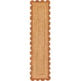 thumbnail image 2 of Sivi 2 x 8 Feet Handmade Scallop Braided Jute Rug - Natural Jute Runner Rug, 2 of 13