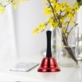 thumbnail image 5 of SWETRACE 2Pcs Plastic and Metal Hand Bells for Office Use with Dinner Bell Function 11.8x3x3in, 5 of 8