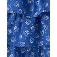 thumbnail image 3 of The Children's Place Girls Sleeveless Floral Smocked Flounce Dress, Sizes XS-XXL, 3 of 3