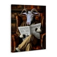 thumbnail image 4 of Stupell Industries Goat in Vintage Library Animals & Insects Painting Gallery Wrapped Canvas Art Print Wall Art, 36 x 48, 4 of 8
