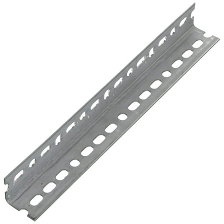 Steelworks Corporation 849-1982-1164 SteelWorks Corporation 11104/61101 1-1/2" x 12" Slotted Angle Bar Galvanized