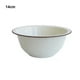 thumbnail image 5 of Moyic Tazón de sopa esmaltado, recipiente de estilo Retro Vintage para ensalada, olla caliente, almacenamiento de fideos, antiguo, Mostrada 14cm, 5 of 6