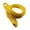 Golden, variant on MasteelfCA 1mm 100 Yard Tag String Braided Nylon Gift Tag Rope Jewelry Thread(Gold)