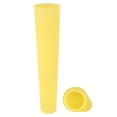 thumbnail image 6 of DIY Ice Cream Popsicle Maker - 10-Piece Yellow Silicone Mould Set for Homemade Ice Pops and Cubes, 6 of 8