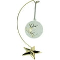 thumbnail image 3 of Northlight 12.50" Gold Star Christmas Ornament Holder, 3 of 7