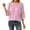 Pink, variant on CAIXIA Lightweight Sweaters For Women Crewneck 3/4 Sleeve Loose Slim Long Sleeve Pullover Tops Thin Basic Clothes Layering Shirts Work Outfits Fall Winter Clothes,Pink
