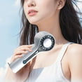 thumbnail image 6 of Portable Handheld Fan, Powerful Hand Held Mini Fan, 2025 Refrigeration High Speed 100 Speed Handheld Small Fan Portable Portable Mini USB Charging Violent Turbofan, 6 of 6