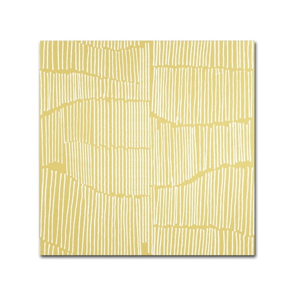 Trademark Fine Art 'Spaces Between II' Canvas Art by Kavan & Co