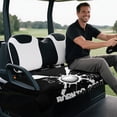 thumbnail image 5 of XYZCANDO Universal 2-Seat Golf Cart Seat Cover with 4 Pockets - Terry Cloth Non-Slip Protector for EZGO Club Car Yamaha, 5 of 8