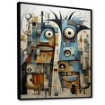 thumbnail image 2 of Designart "Creatures In Minimalist Form I" Monsters Floater Framed Canvas Prints, 2 of 5
