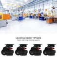thumbnail image 3 of Nivelado de Lanzador, Rueda de Rodillo Industrial, Capacidad de Rodamiente Grande Move Equipo Pesado para el Movimiente Grande de Moviente de la Máquina Tabas de Trabajo, 3 of 7