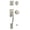 MultiColor, variant on Weslock 02830-1S1FR2D Mercy Sectional Single Cylinder Keyed Entry Handleset - Bronze