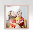 thumbnail image 2 of 14x14 Frame Pink Real Wood Picture Frame Width 0.75 inches | Interior Frame Depth 0.5 inches | Rose, 2 of 8