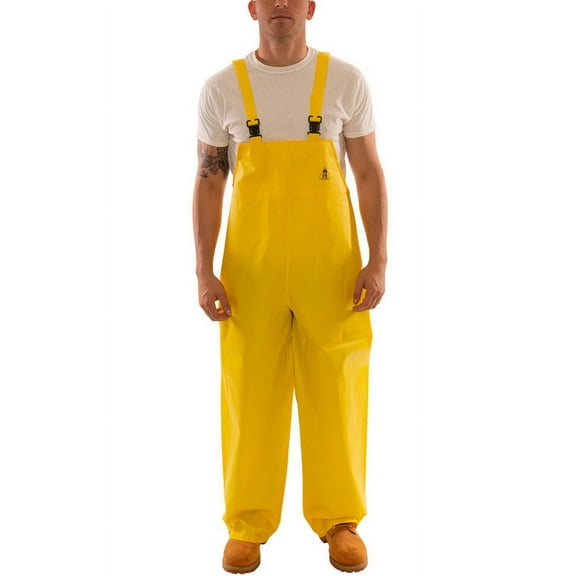 TINGLEY RUBBER Durascrim Overalls, Yellow PVC, XL O56007.XL