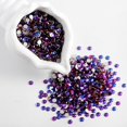 thumbnail image 3 of ELEEGEM 2000 piezas SS16 Strass morados con base plana, 3 of 5